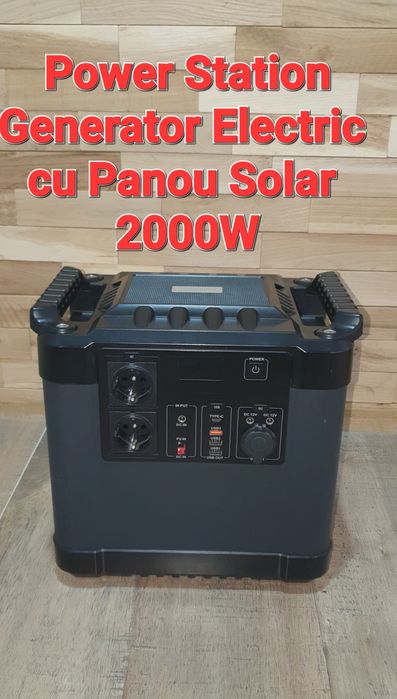 Power Station cu Panou Solar Generator Electric