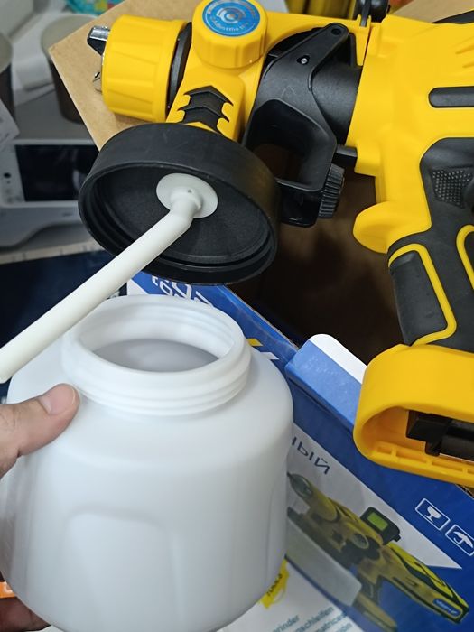 Краскопульт аккумуляторный пульверизатор