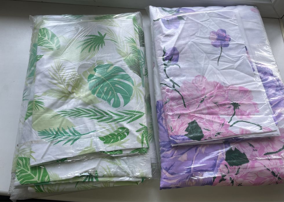 2 НОВЫХ постельных комплекта полуторки