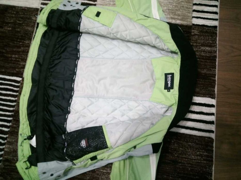 Geacă ski Benger Mărimea 44 (XL femei,S/M bărbați) Verde Pastel-Unisex