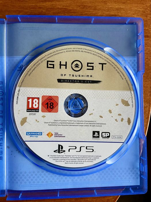 Игра За PS5 Ghost of Tsushima Director's Cut