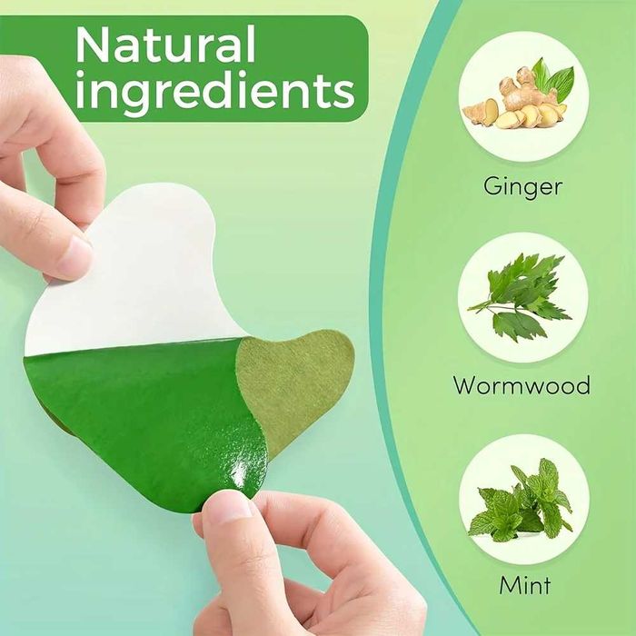 100 бр. Билкови лепенки за врат, раменете и коляното, топлинна лепенка