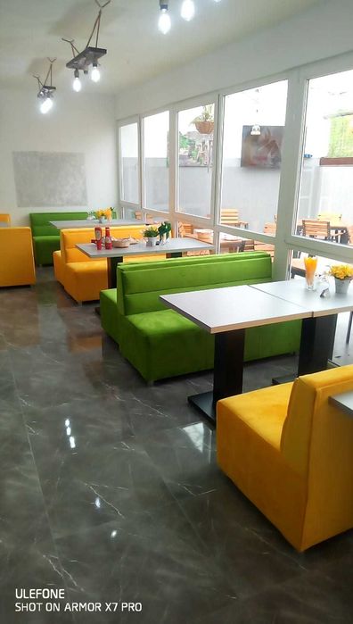 Canapele modulare, fotolii- Bar, Cafenea, Fast food, Pizzerie