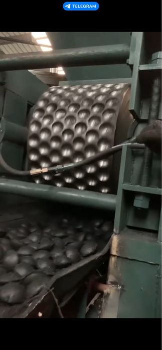 Мощный промышленный  валковый брикетировщик угля