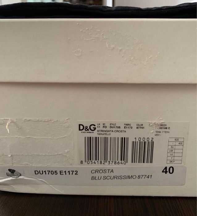 Pantofi d&g marimea 40