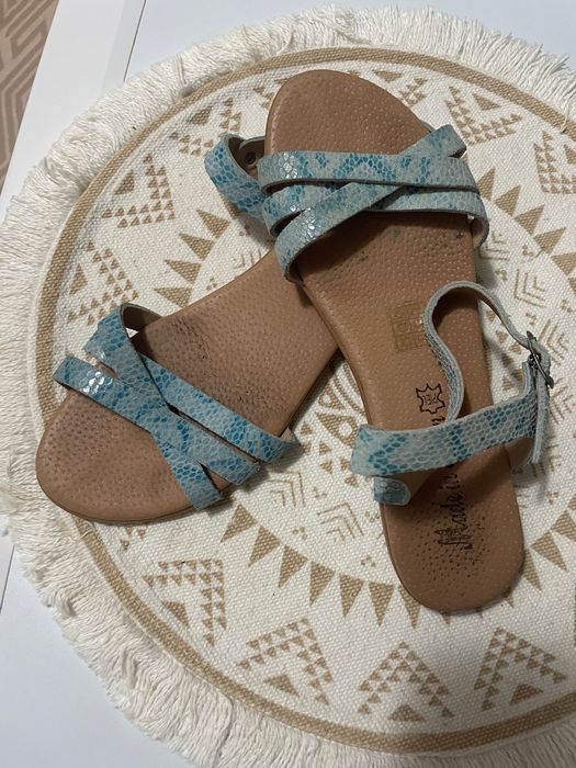 Sandale piele naturală , mărimea 39