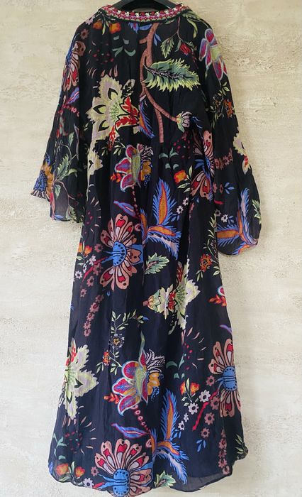 Флорална Дълга етно стил Рокля ZARA- XS/S