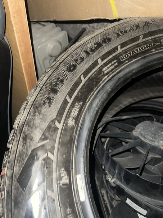 Продам шины зимние шипованые б/у