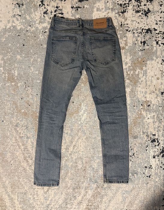Джинсы слим фит Pull & Bear