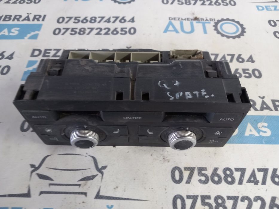 Panou Modul Unitate Comanda AC Climatronic Spate Audi Q7 4L