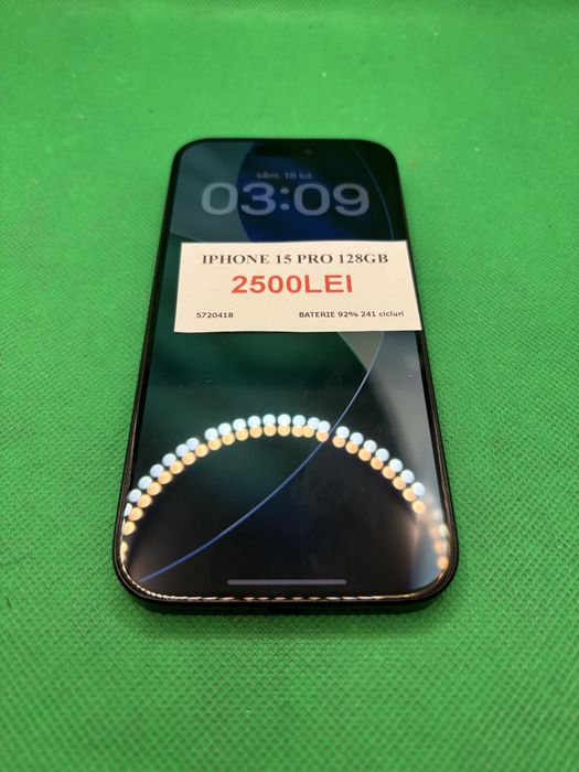 IPHONE 15 PRO 128gb •Amanet Lazar Crangasi •57204