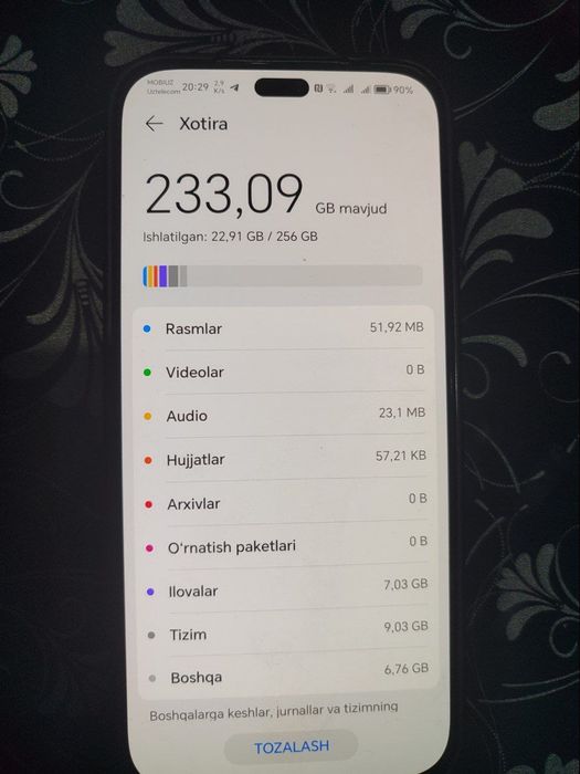 Abmen bor iPhone  11 laga fes aydi yo bosayam boloradi