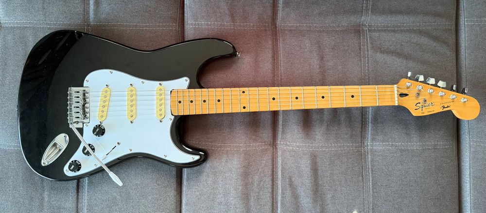 Squier Stratocaster M-Series 1992 (Korea) – Upgrade Bridge Fender & Setup Nou
