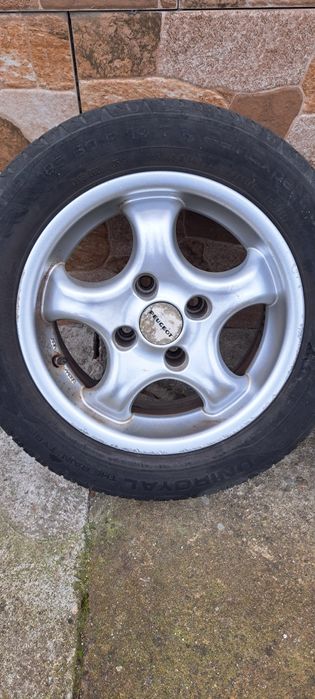 Алуминиеви джанти с гуми  14 ц. 4х108