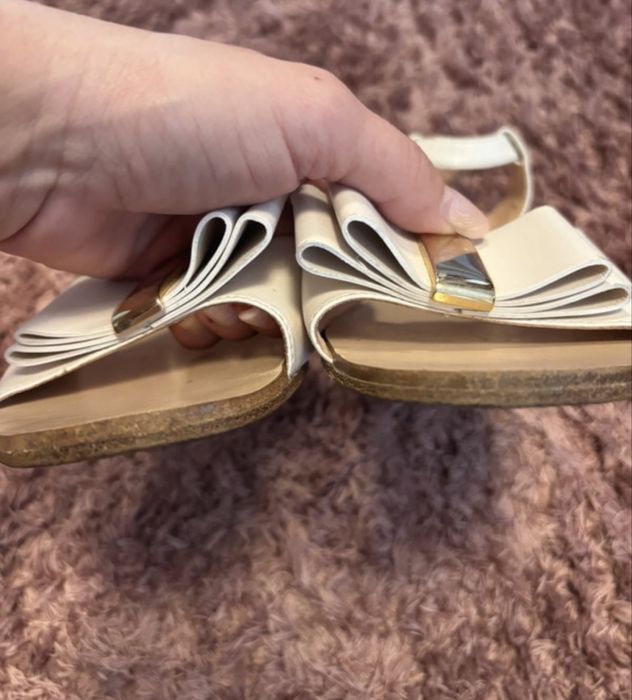 Sandale joase din piele Musette