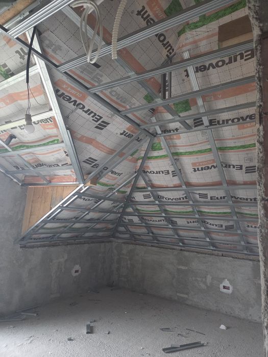 Execut lucrări, rigips, glet mecanizat, lavabil