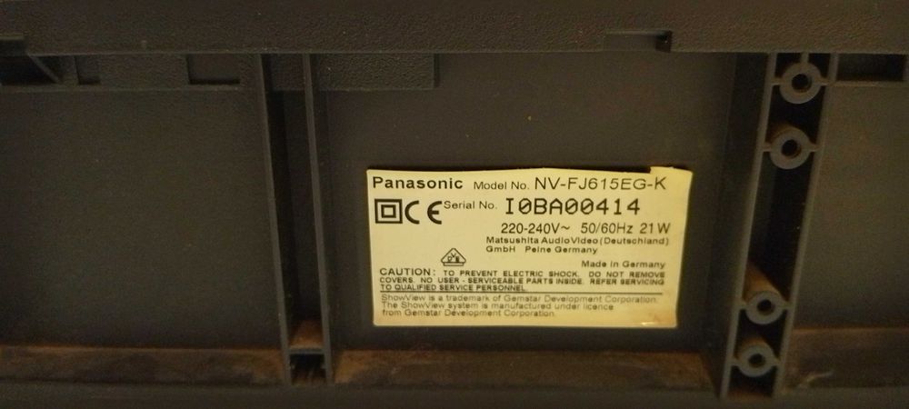 Видео Panasonic  NV-FJ615