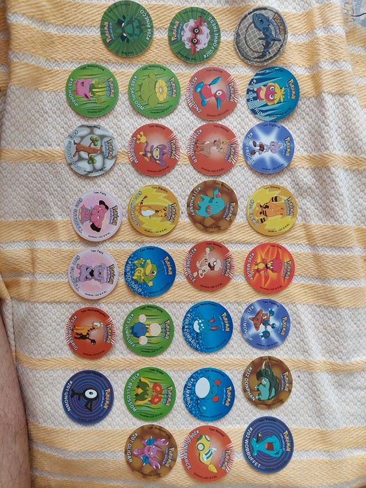Colectie tazos pokemon