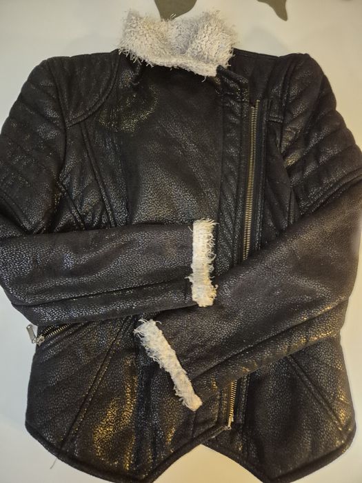 Дамско, есенно-зимно яке, черен цвят,.