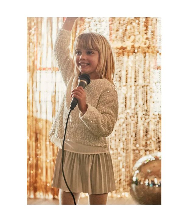 Комбинирана детска рокля на Майорал 9 г.