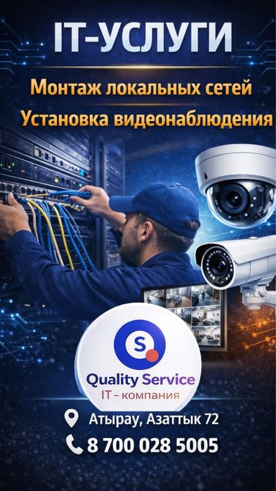 Камера видеонаблюдения и IT-услуги