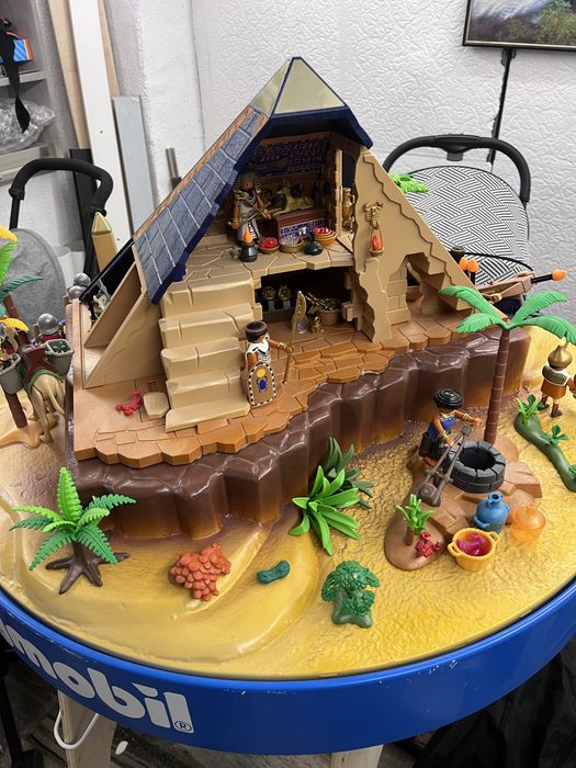 Голям оригинален Playmobil комплект „Египетска пирамида“ / Конструктор Плеймобил