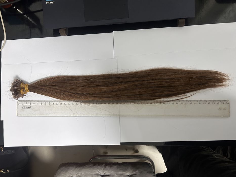 Продам волосы натуральные , прямые.