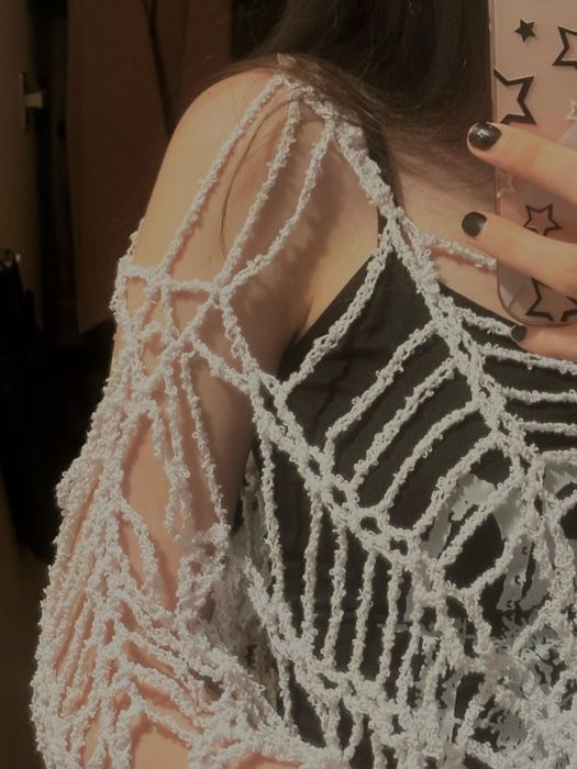 Кофта-паутинка крутая