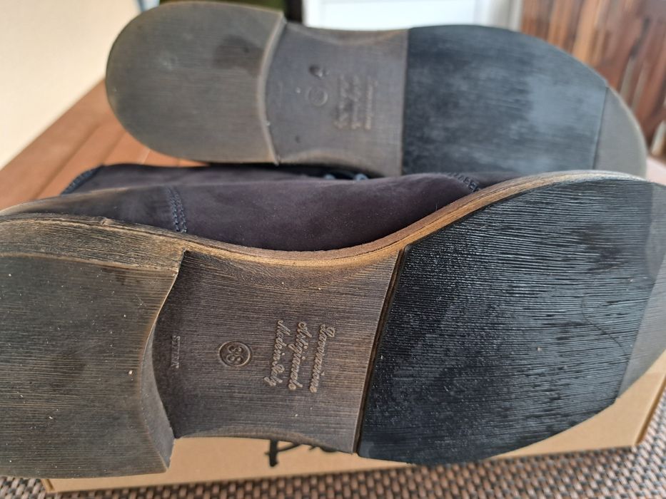 Дамски боти- естествена кожа 38номер