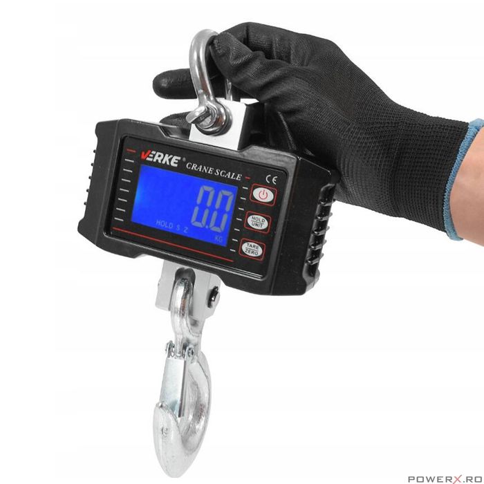 Cantar electronic cu telecomanda, capacitate 10-1000 kg, Verke