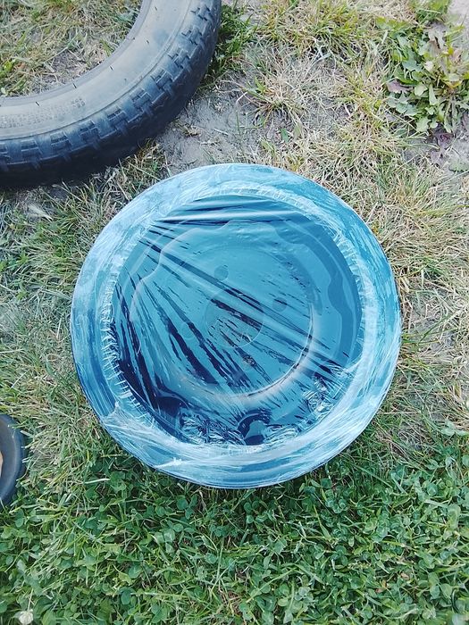 Roata de spate pentru triciclu electric mărimea 12 + cauciuc mărimea 3.75-12