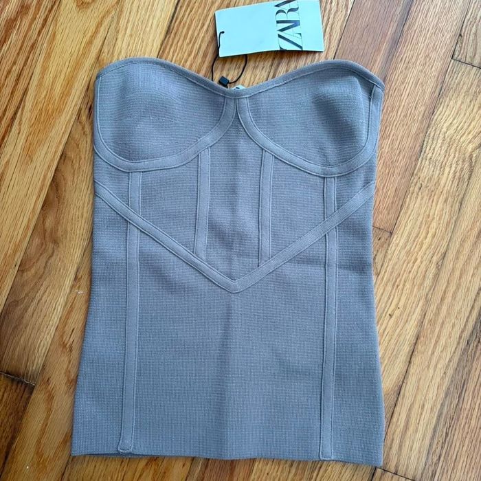 Нов корсет топ Zara