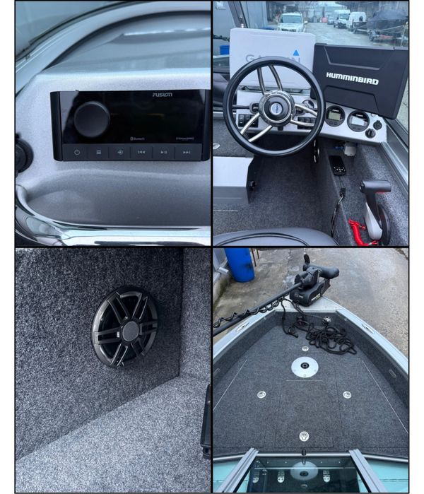 Barca Vizion 470 cu Motor Yamaha V-Max 115 pescuit si agrement