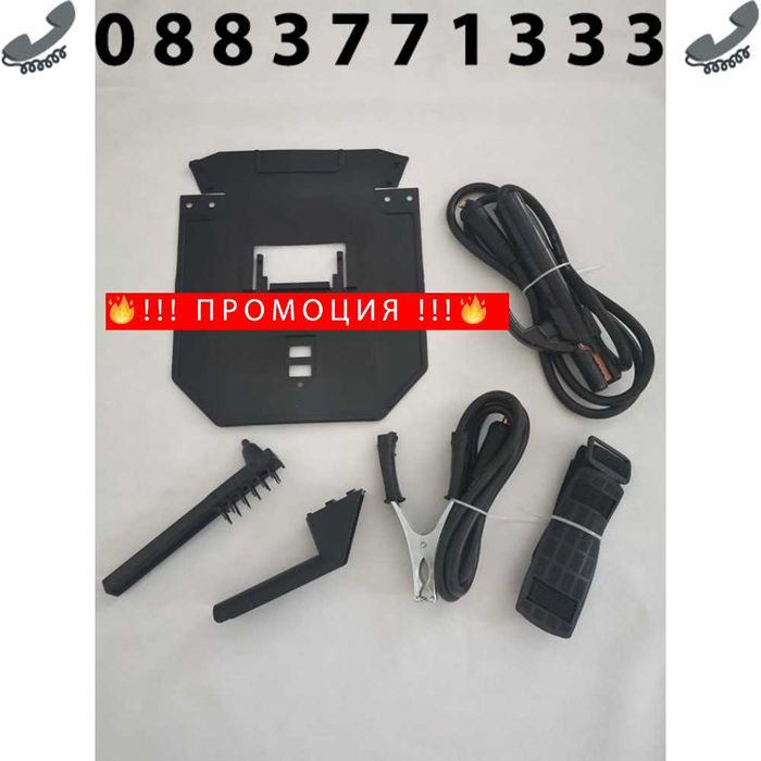 НЕМСКИ Инверторен електрожен STAHLMAYER 350A + ЛЕД ФЕНЕР