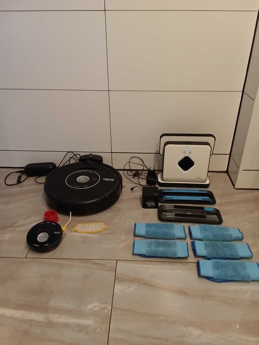 Irobot roomba 585 si Irobot braava 390T Livrate din Germania cu Dhl