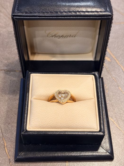 Винтажное кольцо Chopard Happy Diamonds