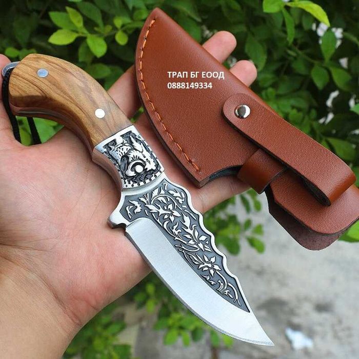 Ловен Нож HTWM-25 подходящ и за дране FULL TANG