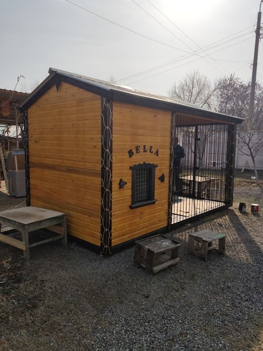 Дом для Собаки; вольер с будкой. Новый.
