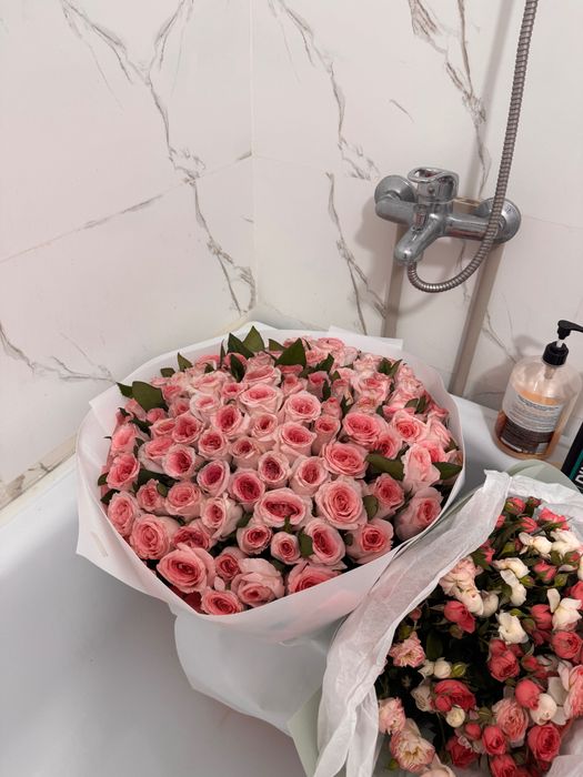 Букет цветы 101 шт роза