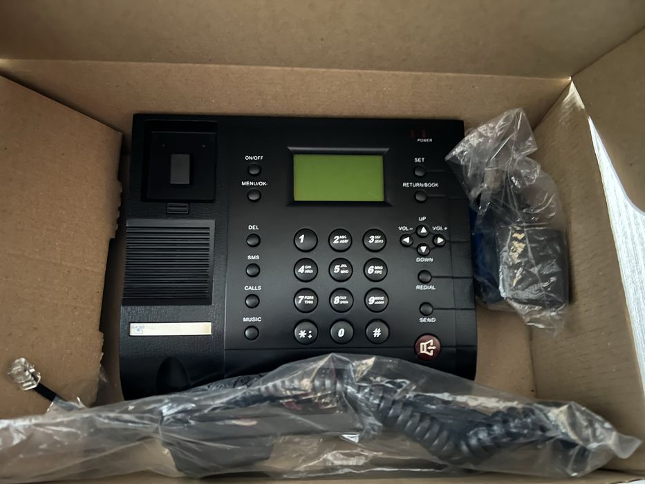 Стационарен Домашен Телефон със Сим карта