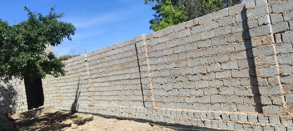Шлакаблок терамиз гишт терамиз, девол оламиз, фундамент куйамиз