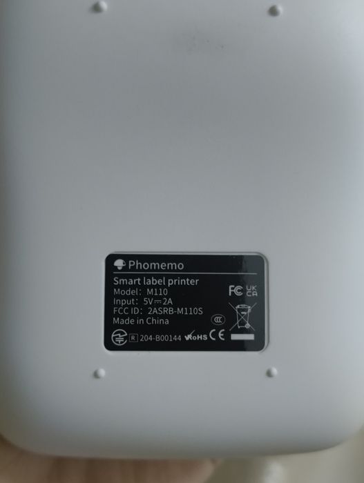 Phomemo M110,портативный термопринтер