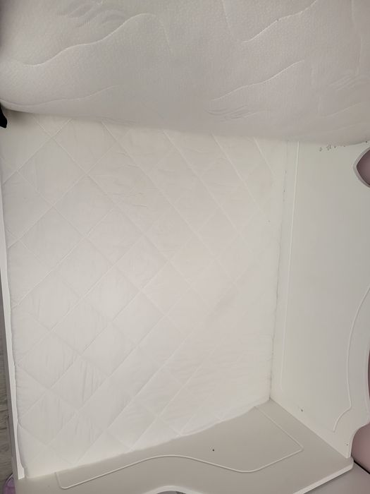 Детско легло 80 x 160 см. бяло, с място за съхранение