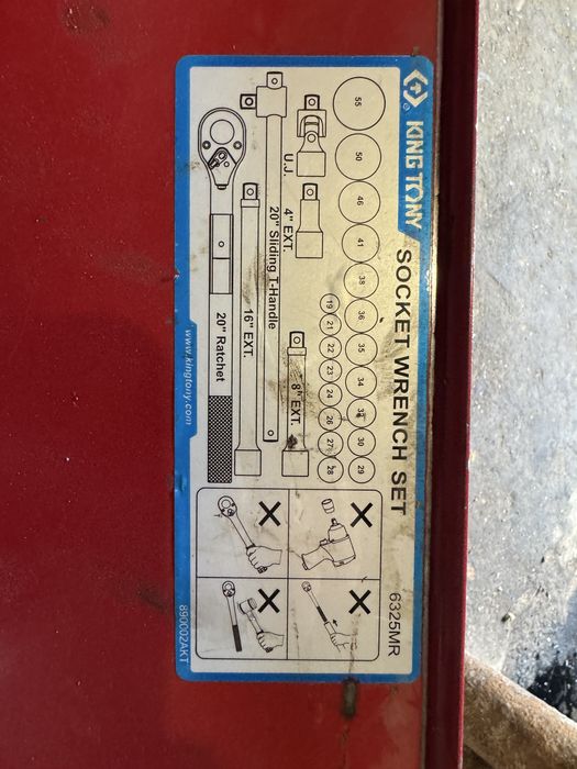 Set chei tubulare cu clichet 3/4 king tony