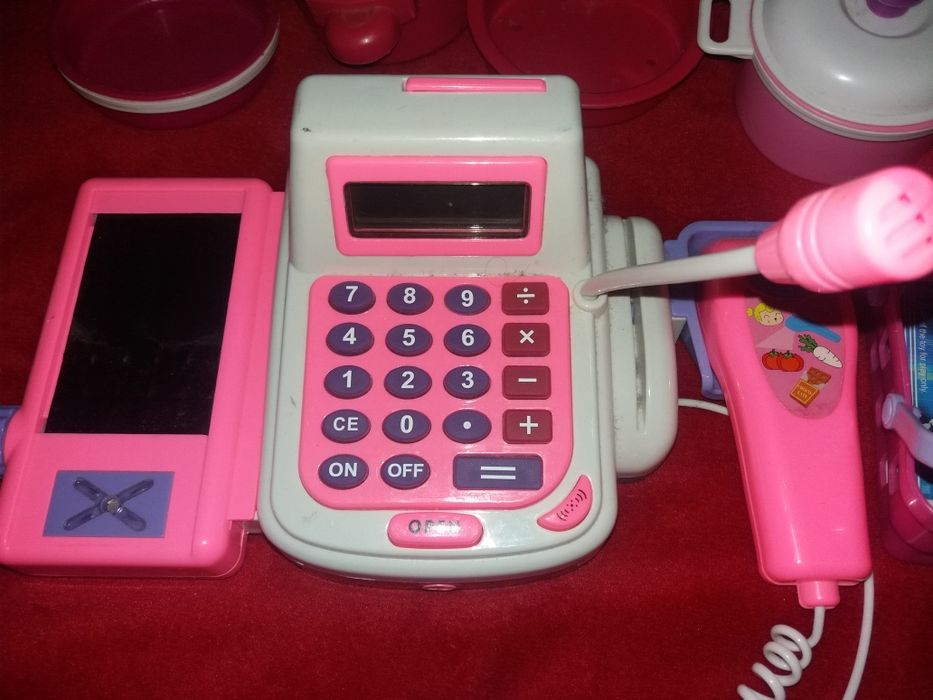 Casa de marcat cu card scaner si accesorii