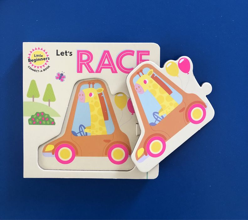 Carte cu puzzel incastru race