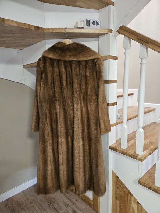 Haina de Blană de vizon