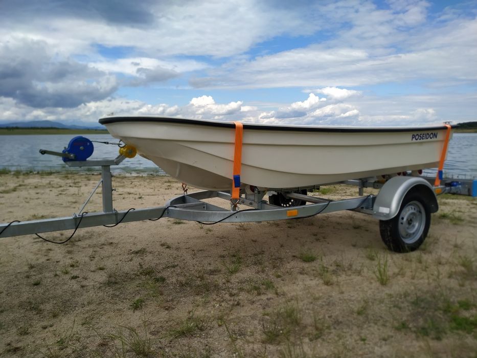 Лодка тримаран Poseidon 345 и Yamaha 8 hp