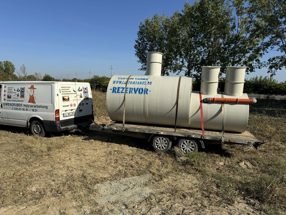 Bazin vidanjabil separator hidrocarburi fose ecologice