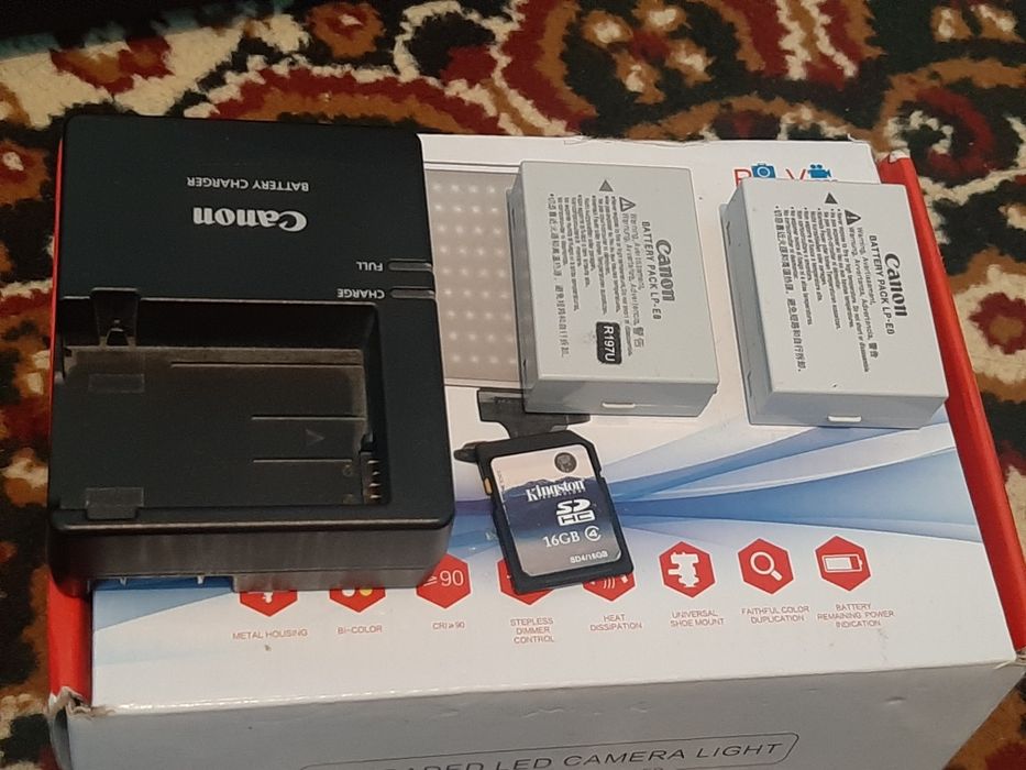 Canon 550d sotiladi xolati ideal